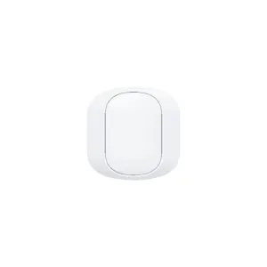 WOOX Zigbee smart trådløs minibryter med kompakt hvit firkantet knapp for hjemmeautomatisering