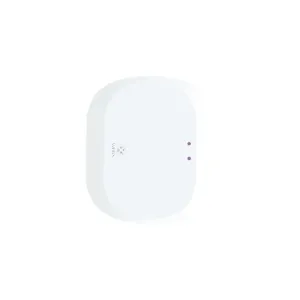 Concentrateur passerelle sans fil Zigbee WOOX blanc avec voyants lumineux pour la connectivité des appareils de maison connectée