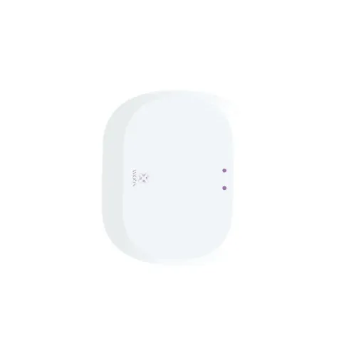 Concentrateur passerelle sans fil Zigbee WOOX blanc avec voyants lumineux pour la connectivité des appareils de maison connectée